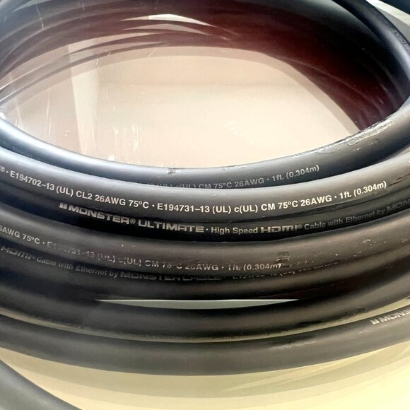 Monster Unidirectional 25 ft. Ultimate High Speed HDMI Cable W/ Ethernet! - Picture 6 of 10